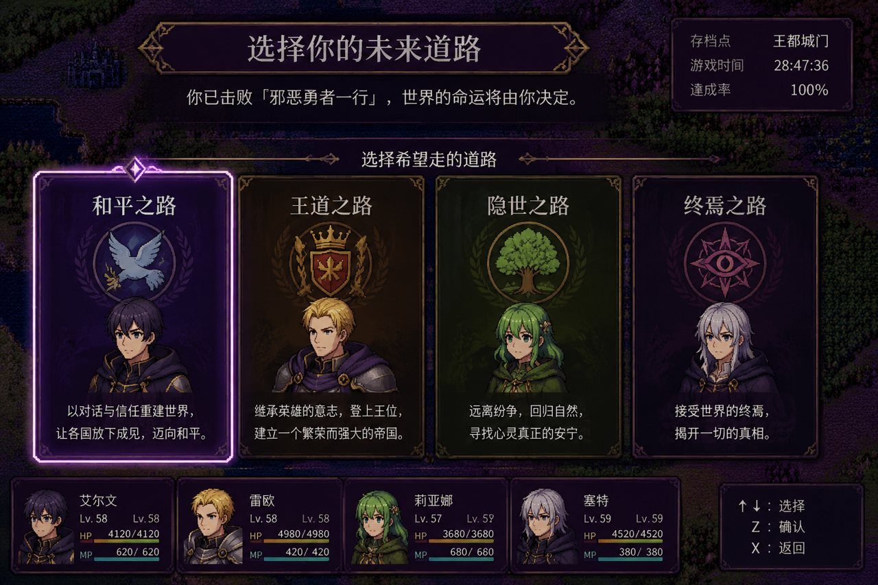 邪恶勇者一行 操作界面 演示图 6